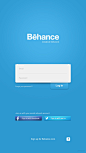 Behance网络应用程序GUI界面设计 #iOS# #UI#