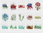 72810点击图片可下载野生森林动物植物园艺花卉束环水彩插画PNG透明背景剪贴设计素材 (6)