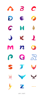 26个字母与鹰结合的logo-古田路9号-品牌创意/版权保护平台