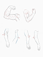 #人体 手の組み合わせ - 画画的konomi的插画