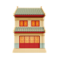 Chinatown Lantern 3D Icon