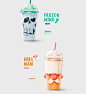 Shake my head - the milk shakes packing design : the packing design of milk shakes