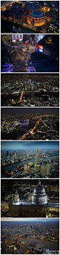 电照风行者英国著名航拍摄影师杰森•霍克斯(Jason Hawkes)在伦敦的标志性建筑物上空盘旋，捕捉到这座古老与现代相结合的城市迷人的黄昏景象。