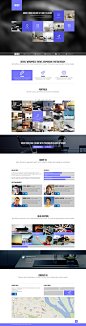 Argo - One Page Portfolio PSD Template