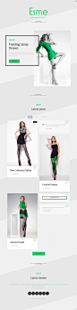 Esme - Fashion Journal HTML Template on Behance