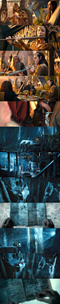 【霍比特人1：意外之旅 The Hobbit: An Unexpected Journey (2012)】18<br/>马丁·弗瑞曼 Martin Freeman<br/>伊恩·麦克莱恩 Ian McKellen<br/>#电影场景# #电影海报# #电影截图# #电影剧照#