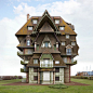 比利时艺术家Filip Dujardin的虚构建筑系列作品