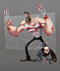 Logan: Character Design : Logan fan art cartoon character design.