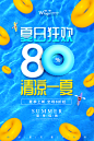 【PSD分层---点击图片可下载】夏季 夏日促销 夏季海报 冰凉 冰凉夏日 清爽夏日 盛夏 缤纷夏日 夏天 清凉一夏 清凉 清凉夏日 蓝色背景 清凉夏日促销海报 夏季传单 商场夏季促销 夏季DM 旅游海报 游泳 冰爽夏季 简洁 海促销 促销海报 感兴趣