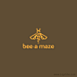 蜜蜂迷宫Logo设计