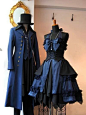 #Atelier Boz# 11区甜美帅气的哥德lolita风的礼服，制服控根本把持不住！！