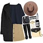 A fashion look from February 2016 featuring navy blue shirt, burberry coat and brown skirt. Browse and shop related looks.