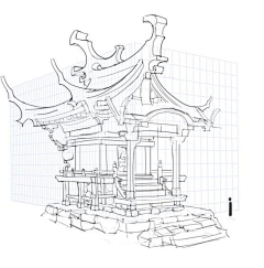 枫飞-采集到游戏场景—功能性建筑设定