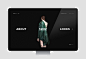 ØHLIN - B  : Web Design for a fashion brand.
