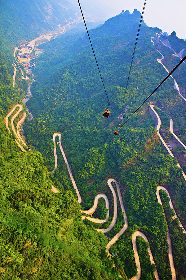 天门山国家森林公园，湖南