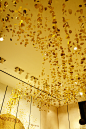 2014Immortelle Flower Installation L'Occitane , Hong Kong IFC mall , design : Nami Sawada