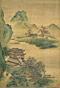 袁江——人物山水画欣赏  |  
清|袁江(1662-1735)字文涛，号岫泉。江都(今江苏扬州)人。是中国绘画史上有影响清代画家，宫廷画家，专攻山水楼阁界画。楼阁工整山水当时以袁江最有名,其侄子袁耀同齐名。擅画山水、楼台、师法宋人。山水画主学宋代闫次平，画石多鬼皴，楼阁主学郭忠恕，画艺从师仇英。