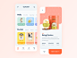 Mobile App for Toy Store// Concept store app application mobile ui app shop store toy colors mobile branding illustration interface layout design creativity main minimal clean ui ux