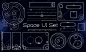 Set of Space User Interface Elements. Ethnic and tribal style. Circle Geometry. Vector Illustration EPS10