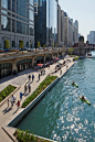 【濱水景觀設計】——芝加哥濱河步道Chicago <wbr>Riverwalk/SASAKI