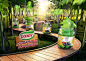 Goody Food Saudi Arabia : 3D image created for a food service company's advertising campaign.