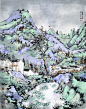 林容生 雨季的风景之十 180×140cm 2010年