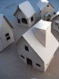 Paper houses templates