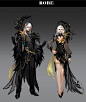 Aion 5.3 abyss gear, Soyeon LEE : Aion 5.3 abyss gear_black ver.