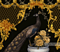 Peacocks : digital image