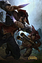 League of Legends rivalries by Riot Artist Alvin Lee