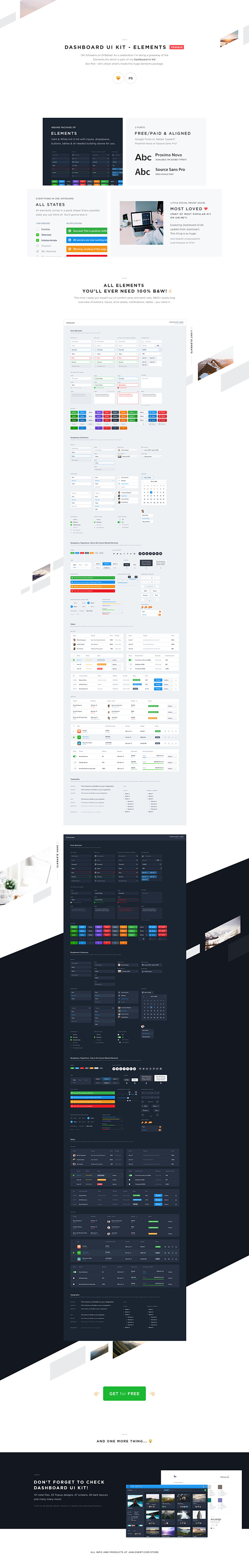 Dashboard ui kit   e...