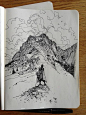 Ian McQue - http://www.pinterest.com/search/pins/?q=ian+mcque&term_meta%5B%5D=mcque%7Ctyped: Boots Women, Drawing Mountains, Mountain Sketches, Mountain Fashion Outfits, Kids Ugg, Sketch Cloud, 2015 Winter, Mountain Drawings, Christmas Gifts