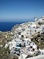 希腊，圣托里尼，最爱的蓝白世界
