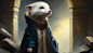 NoaMz0_Oil_painting__white_ferret_mage_Lord_of_the_Rings_style__340e945c-37ff-4e3a-9751-a49d4acb05dd