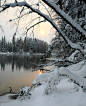 雪湖，芬兰
Snow Lake, Finland