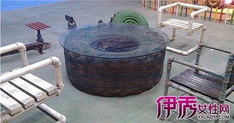 将废旧轮胎变成家用花盆的手工制作方法_