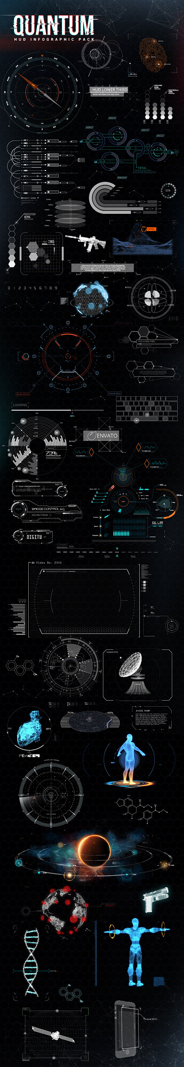 Quantum HUD Infograp...