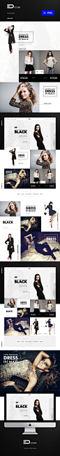 EDStore - Fashion Store (Free PSD) : EDStore - Fashion Web Store.