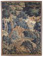 Antique French Tapestry Circa 1700   Jf4585  Antique, Patterned, Cotton  Cotton Blend, Wool, Rug by Landry  Arcari