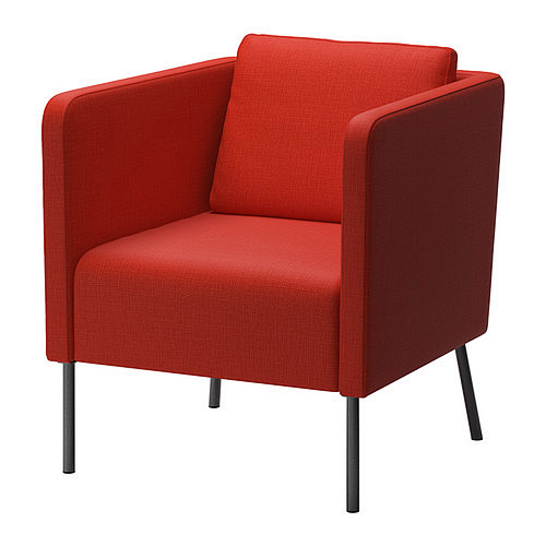 伊克尔 单人沙发/扶手椅 IKEA 靠垫...
