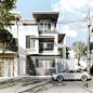 ... House Exterior by Fresh House (3D) / modern-house-exterior-fresh-house
