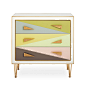 Harlequin Three-Drawer Chest - Alt Image 1