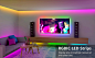 Lepro RGBIC LED Strip Light Dreamcolor Magic Color Rainbow Lighting