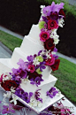 盘旋在蛋糕上的花朵如这节日般喜庆 - 微幸福 - 幸福婚嫁网