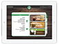 Starbucks iPad App Concept Menu