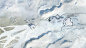 MAD“亚布力论坛会址”动工，建筑“飘落匍匐”隐于雪山大地中,总平面图