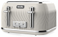 Breville Flow Collection 4 Slice Toaster - Cream - Breville UK : Make the most important meal of the day count; serving up the perfect breakfast is a breeze with Breville’s Flow Collection 4 Slice Toaster.