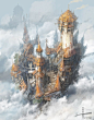 steampunk city by jungmin