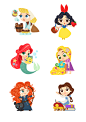 Disney Stickers : Disney Princess stickers! 