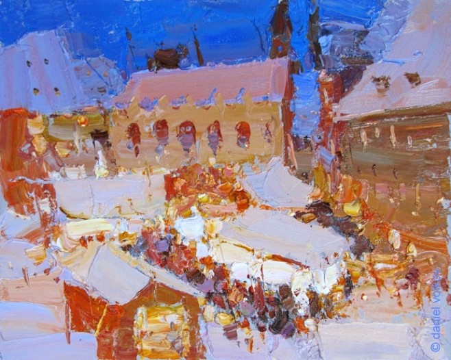 乌克兰油画家<br/>Daniel Vo...